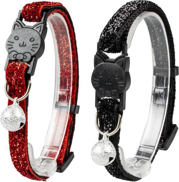 Image du produit Duvoplus Collier chat Paillettes, 20-30 cm, assortis (23, 24, 25, 27, 28, 29, 30, Chat)