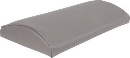 Produktbild Fispo Lendenkissen mit Kunstlederbezug hart, L x B x H 33 x 21 x 6 cm grau