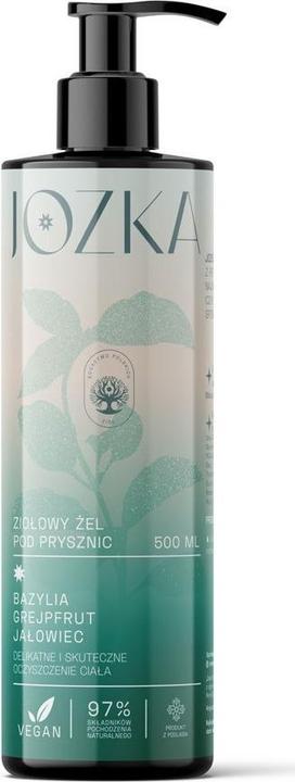 Image du produit Dary Natury Gel douche aux herbes (basilic, pamplemousse, genévrier) 500 ml - Jozka (Cadeaux de la nature) (500 ml)