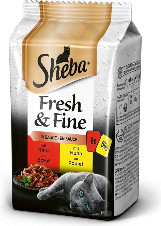 Actual product image Sheba Fresh and Fine (Adult, 6 pcs., 300 g)