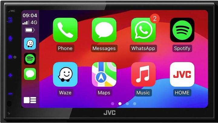 Actual product image JVC KW-M695DBT (Android car, Apple Carplay)