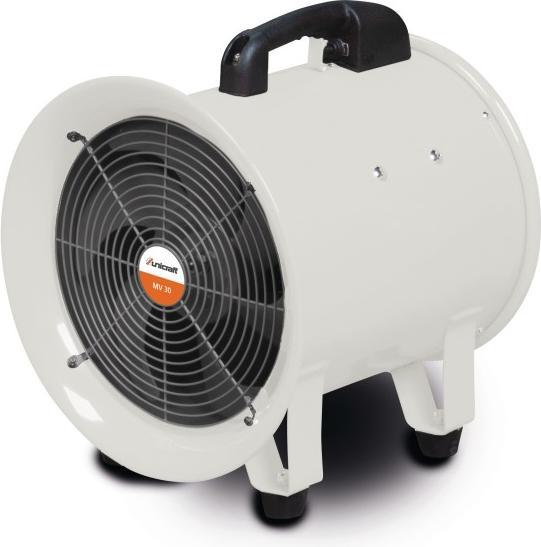Immagine prodotto Aircraft Unicraft MV 30 Ventilatore mobile, con maniglia per il trasporto, velocità: 2800 min-1, adatto a