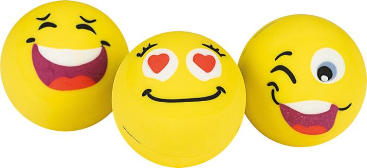 Produktbild Wedo Radierer Smile Face 3ST gelb