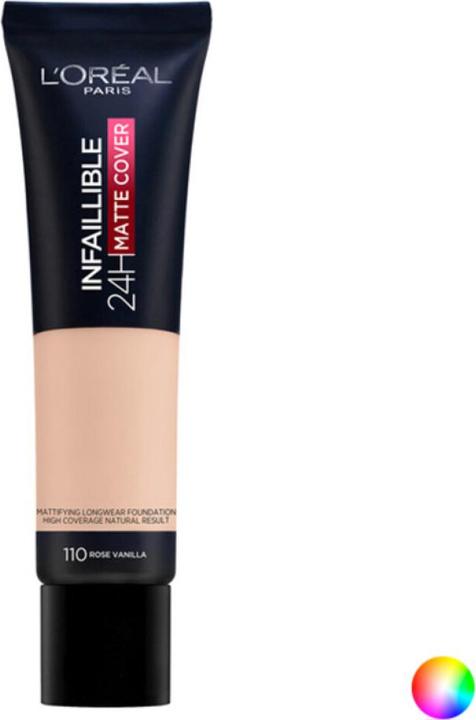 Image du produit L'Oréal Paris INFAILLIBLE 24H fond de teint matte cover #110-rose vanilla