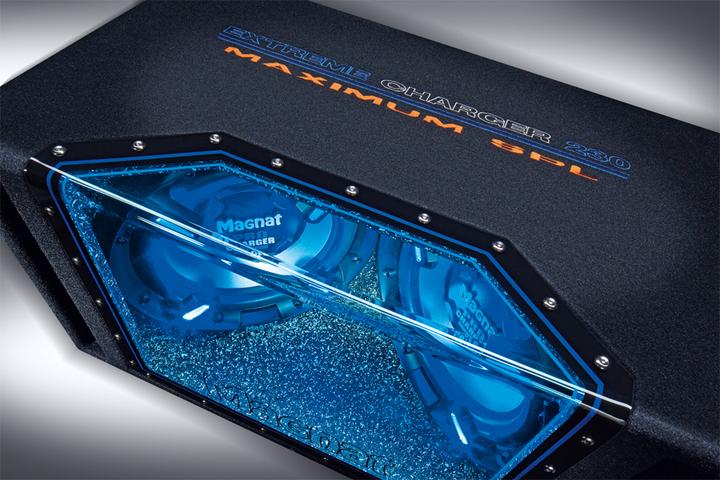 Image du produit Magnat Extreme Charger 230 - Caisson de basses à double passe-bande offrant une pression sonore maximale