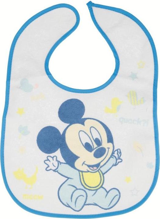 Actual product image Mickey Mouse - Klett-Lätzchen (2 Stück)