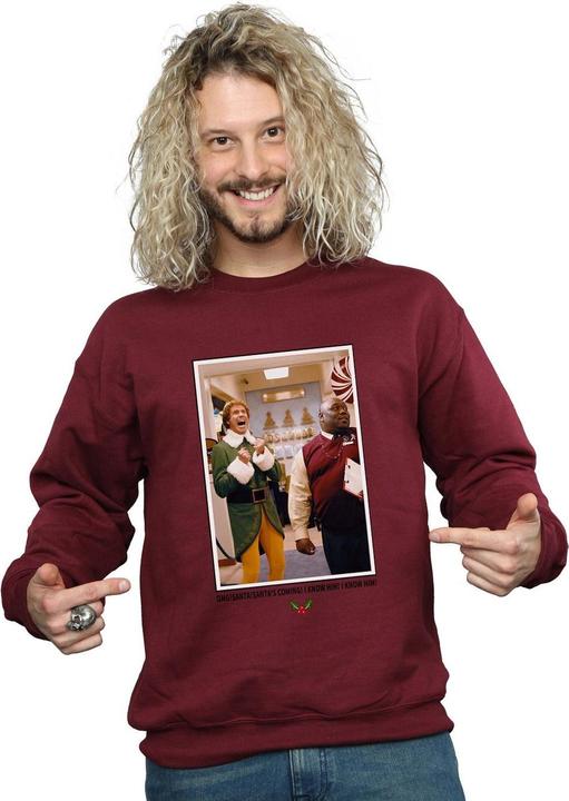 Produktbild Elf OMG Santa Photo Sweatshirt (XL)