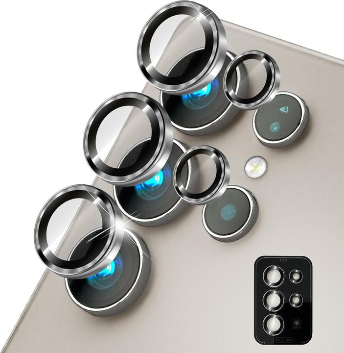 Actual product image Nalia Focus.Pro CLX - Kameraschutz Linsenglas Reflexionsfrei - Camera Lens Protector (1 Piece, Samsung Galaxy S25 Ultra)