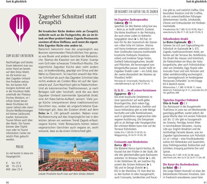 Immagine prodotto direkt Reiseführer Zagreb (Tedesco, Patricia, Fridrich, 2023)