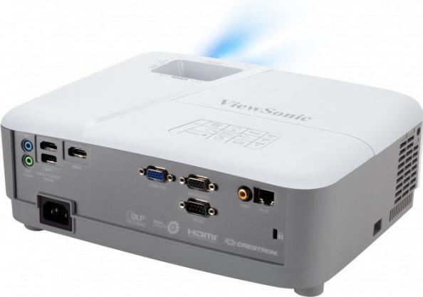 Produktbild Viewsonic PG707W Beamer 4000 ANSI Lumen DLP WXGA (1280x800) Decken-/Bodenprojektor Weiss (WXGA, 4000 lm, 1.21 - 1.57:1)