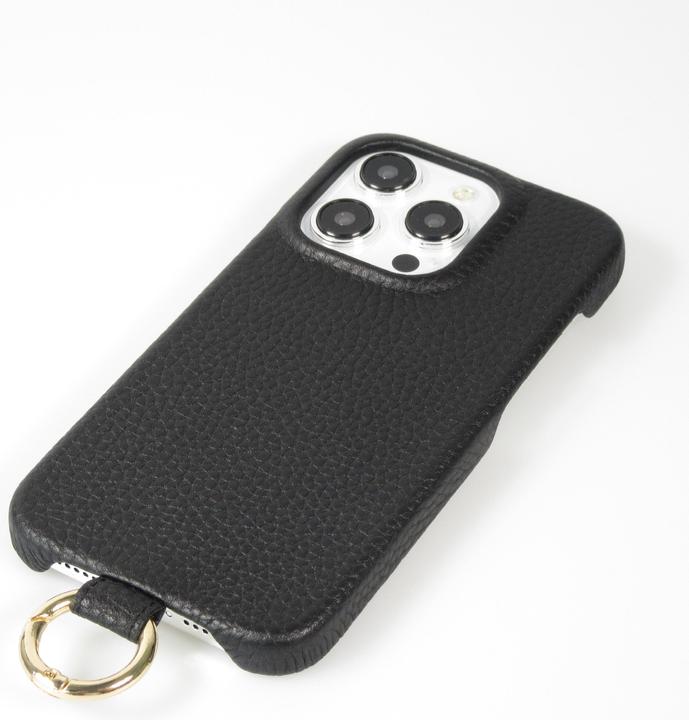 Actual product image PhoneLook Premium Luxury case with adjustable and detachable leather strap + MagSafe (Apple iPhone 14 Pro)