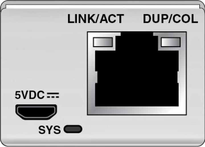 Actual product image Allied Telesis DESK MINI MC 100TX TO 100FX SC (Media converter)