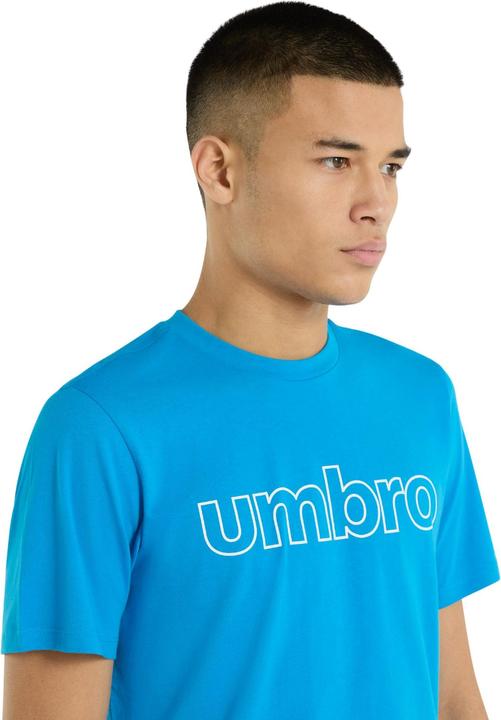 Actual product image Umbro Mens Linear Logo T-Shirt (S)