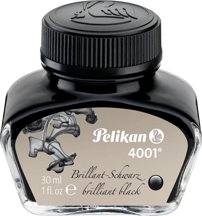 Actual product image Pelikan Ink glass 4001 (Inkwell, Black)