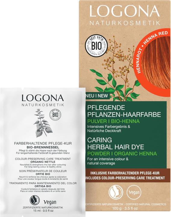 Actual product image Logona Plant Hair Color (040)