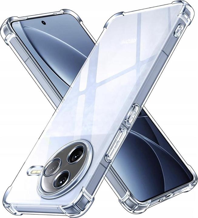 Image du produit Techsuit - Shockproof Clear Silicone - Xiaomi Poco F7 Pro - Clear (Xiaomi Poco X7 Pro)