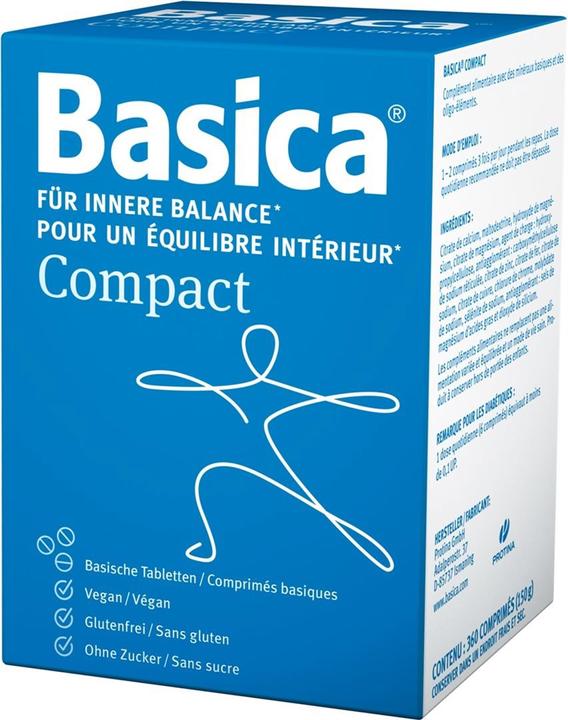 Produktbild Basica Compact Mineralsalztabletten (360 Stück, Tabletten, 150 g)