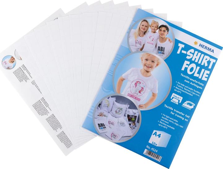 Produktbild Herma T-Shirt Folie A4