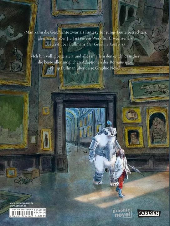 Produktbild Der goldene Kompass - Die Graphic Novel (Deutsch, Philip Pullman, 2019)