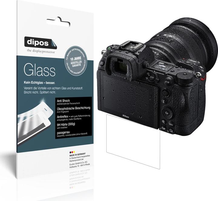 Dipos Displayschutz Anti-Shock (Displayschutz, Nikon Z6 II)