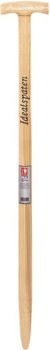 Actual product image Idealspaten T-handle ash bent lacquered for Rode & nursery spades