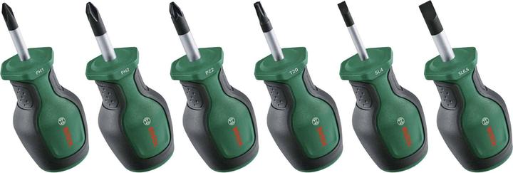 Produktbild Bosch Professional BOSCH Stubby Schraubendreher Set, 1600A032UK, 6-teilig
