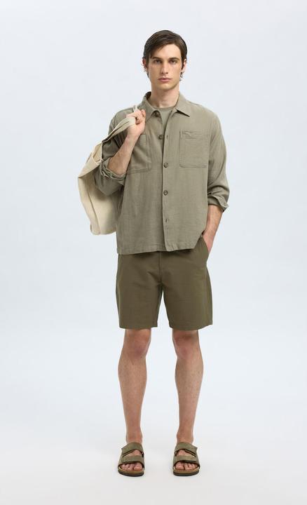 Actual product image Selected Homme Slhregular-Karl Seersucker Shorts Noos (XL)