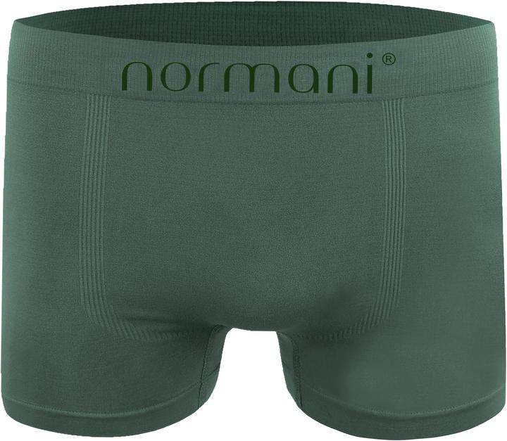 Actual product image Normani 6 Stück Mikrofaser-Boxershorts für Herren aus Nylon (S/M, pack of 6)