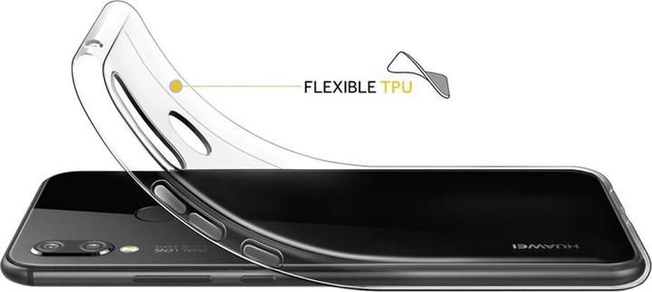 Actual product image Screenguard Huawei P20 Lite Flexible TPU Clear Case (Huawei P20 Lite)