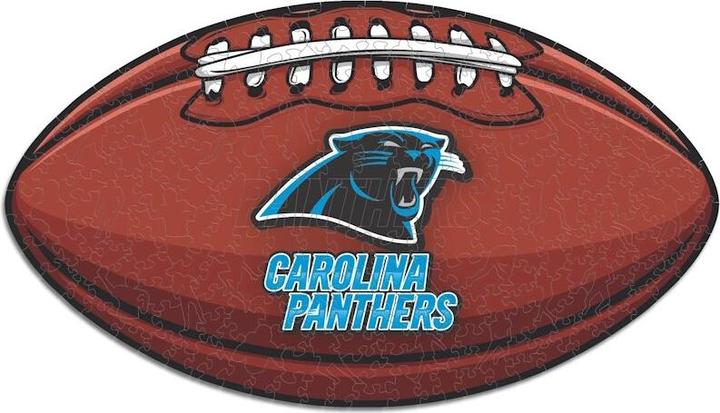 Immagine prodotto Iconic NFL - Carolina Panthers– Football con Logo - Puzzle in Legno Taglia M (270 Pezzi) (270 pezzi)