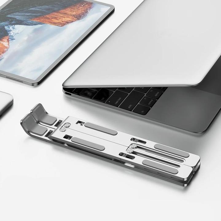 Produktbild Hermex Notebookständer Laptophalter Tablethalterung Halter Ständer klappbar