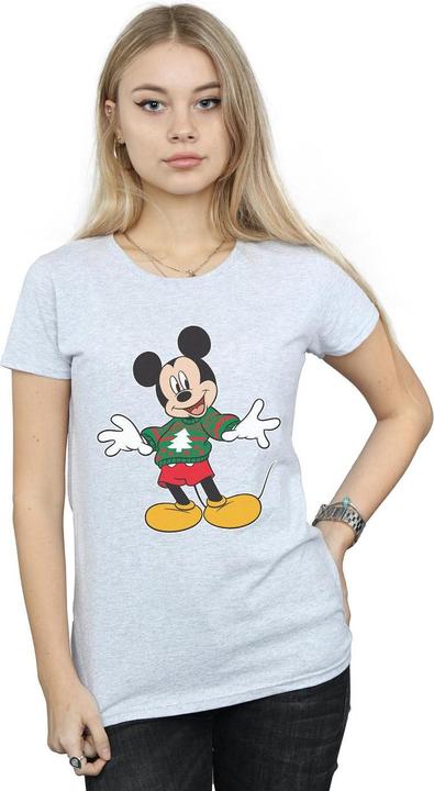 Image du produit Disney - T-shirt MICKEY MOUSE CHRISTMAS JUMPER STROKE - Femme (XL)
