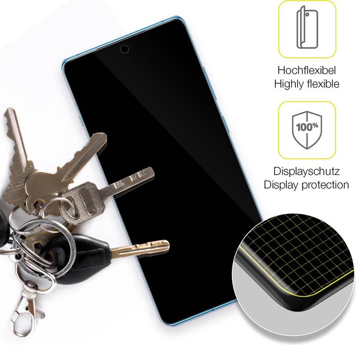 Produktbild Dipos 3D Full Cover Schutzfolie (1 Stück, OnePlus 12R)