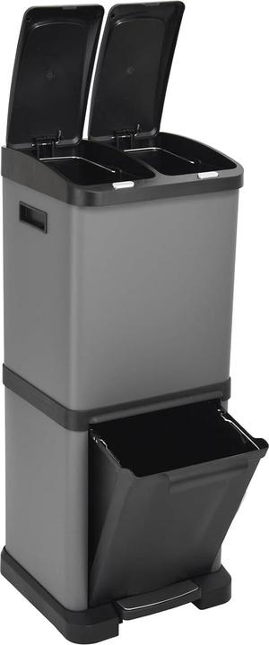 Produktbild Svita Mülleimer mit 3-fach Mülltrennungssystem (32 l)