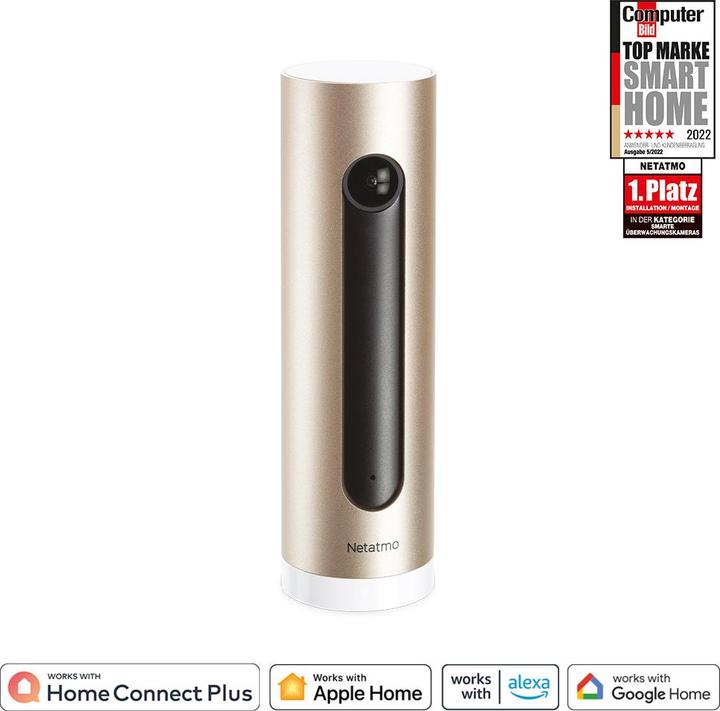 Actual product image Netatmo Outdoor camera + indoor camera bundle (1920 x 1080 Pixels)