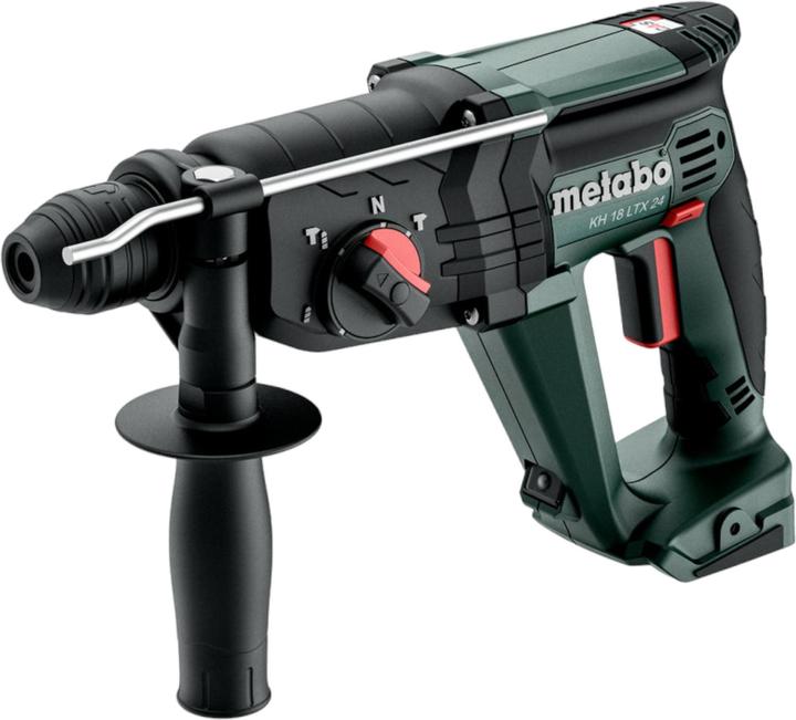 Produktbild Metabo KH 18 LTX 24 Akku Kombihammer 18 V 2,1 J SDS Plus + 1x Akku 4,0 Ah + Ladegerät (Ohne externe Stromquelle)