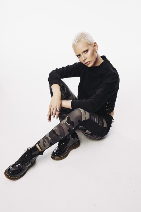 Produktbild Urban Classics Ladies Camo Stripe Leggings (4XL)
