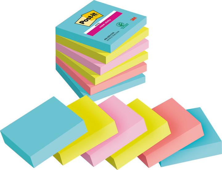 Immagine prodotto Post-it Super appiccicoso (76 x 76 mm)