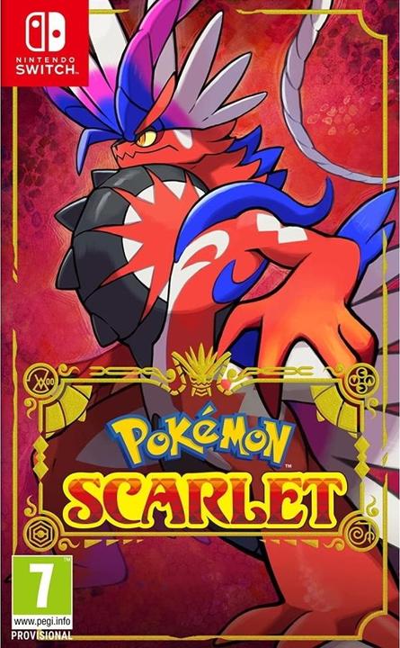 Actual product image Nintendo Pokémon Scarlet (Switch, Switch Lite, Switch OLED, Multilingual)