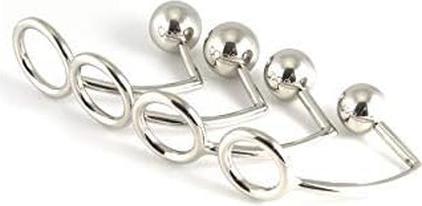 Rimba Erotic Fashion Anallock 45mm Silver Metal M (4.50 cm)