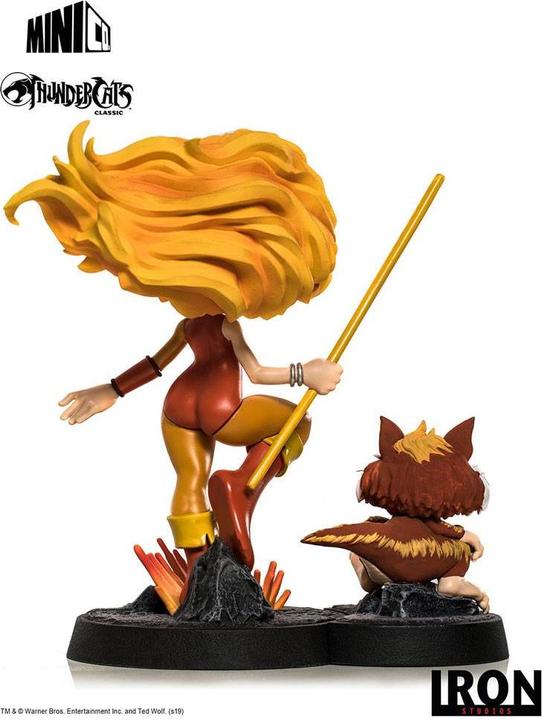 Image du produit Iron Studios COSMOCATS - Figurine Mini Co. PVC Cheetara & Snarf - 13cm