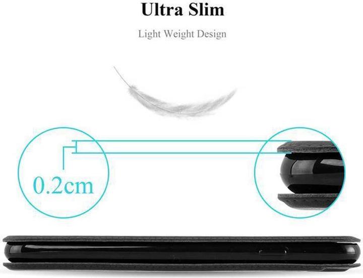 Actual product image Cadorabo Book with View double window cover (Motorola Moto G5S Plus)