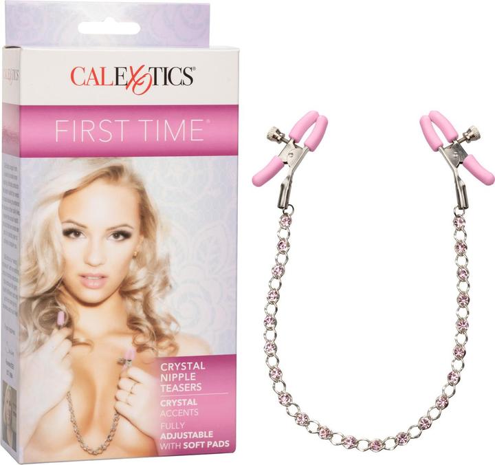 Image du produit CalExotics Teasers de tétons en cristal First Time