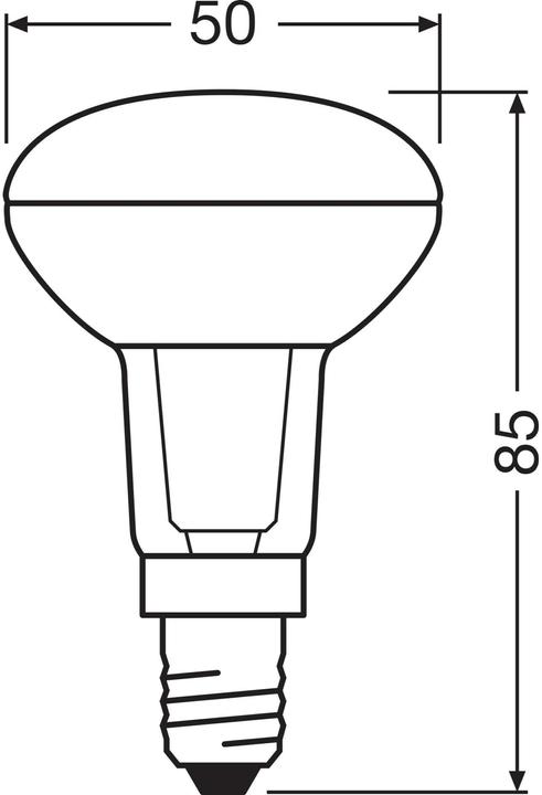 Image du produit Osram Star R50 (E14, 4.30 W, 345 lm, 1 x, F)