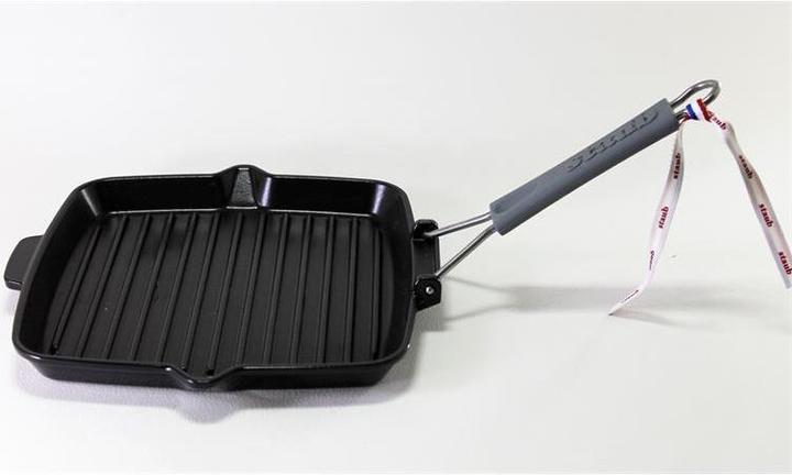 Actual product image Staub Grill pan (24 cm, Grill pan, Cast iron)