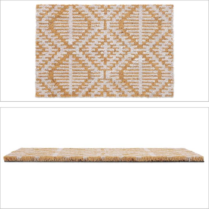 Actual product image Relaxdays Coir Doormat (60 x 40 x 1.5 cm)