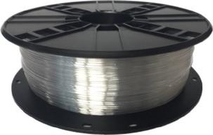 Immagine prodotto Gembird Bobina di filamento PETG neutro stretto (PETG, 1.75 mm, 1000 g, Trasparente)