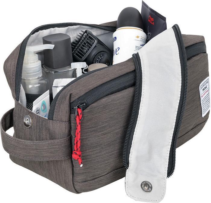 Produktbild Troika BUSINESS WASHBAG 2, Kulturbeutel, grau