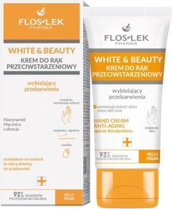 Floslek White & Beauty Anti-Aging Whitening Handcreme (45 ml)