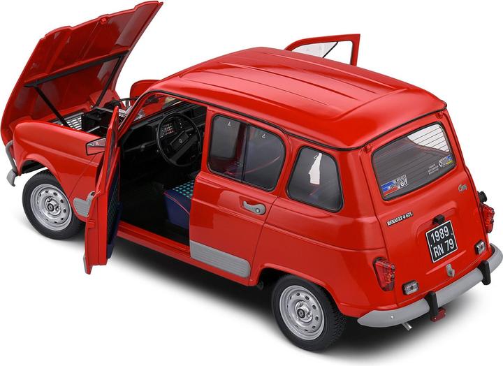 Image du produit Solido 1:12 Renault R4 GTL rouge
